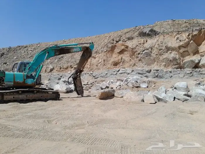 لايجار بوكلين ومعلم حجر بنيان وتخريم وتفتيت الصخور 2
