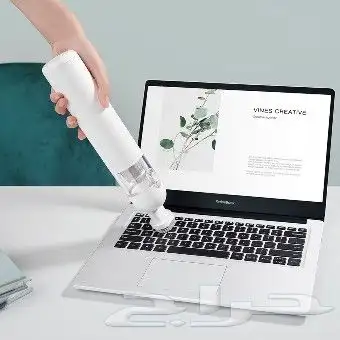 مكنسة كهربائي ة محموله للسياره والبيت والأجهزه الإلكترونية 3