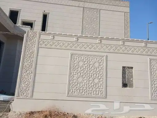 ديكورات ونقشات خارجيه بديل الحجر اسعار مناسبه وضمان للوكت 0