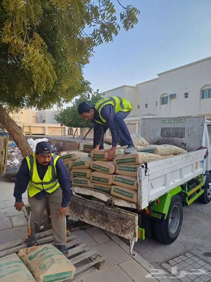 توريد رمل كنكري رمل مساح جميع مواد البناء مناطق الجبيل 8