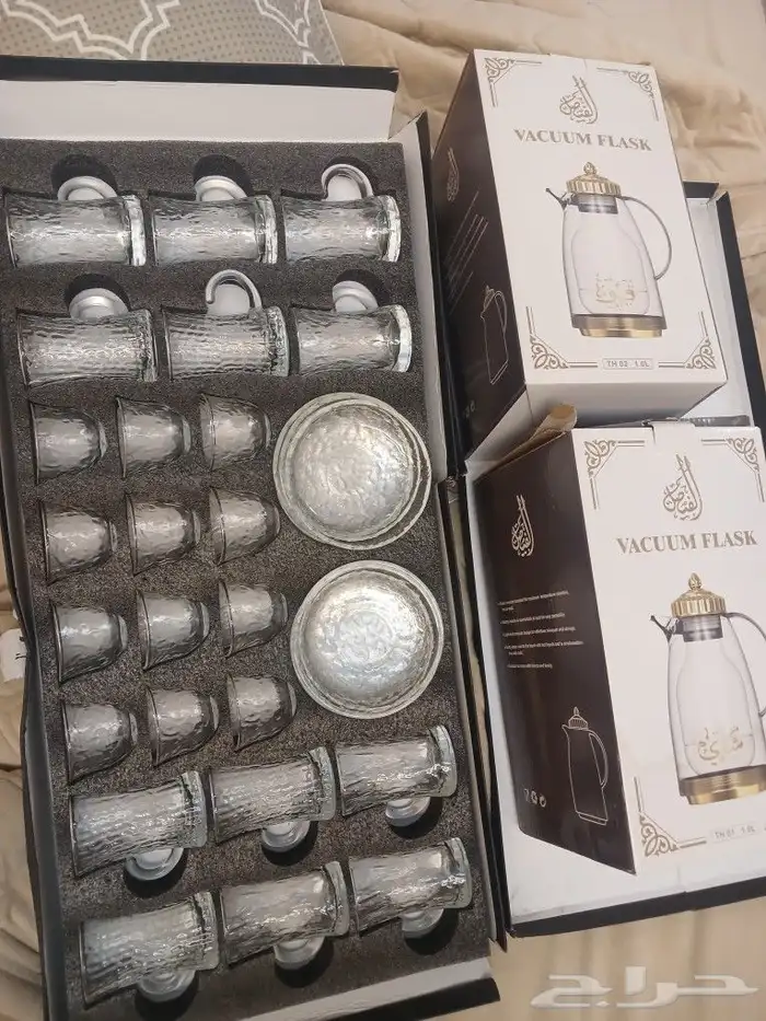طقم فناجين وشاي قهوة 0