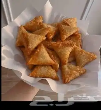 رقاق سنبوسه جمله وسنبوسه بنواعه دجاج لحم جبن سايل جبن شيدر 5