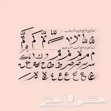 معلم ومدرب للخط العربي والزخارف الإسلامية 3