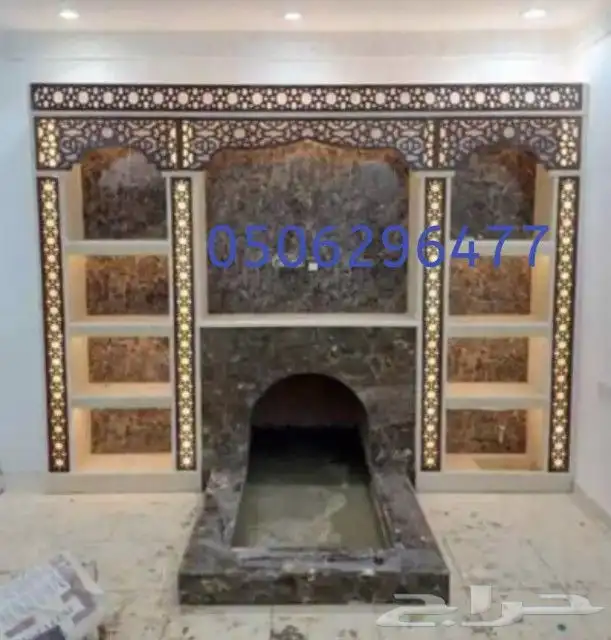 مشب حديثه مشبات رخام ديكورات مشبات صور مشبات معلم مشبات 1