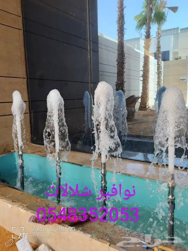 مصبات شلالا مصب مسبح كوابرء روس نوافير اناره مائيه 12V IP68 33