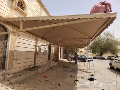 مظلات سيارات وسواتر 2