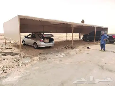 مظلات سيارات وسواتر 4