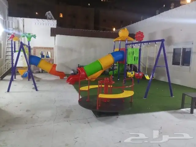 افخم مراجيح حدائق خارجية ضد الصدأ نطاطات ترامبولين 45
