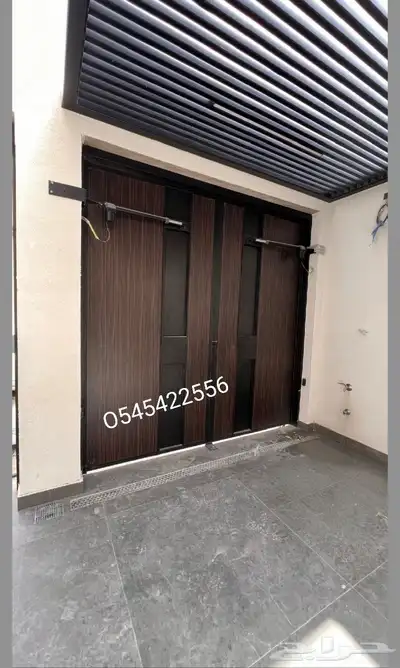 ابواب حديد كلادينج والمنيوم كلادينج 2