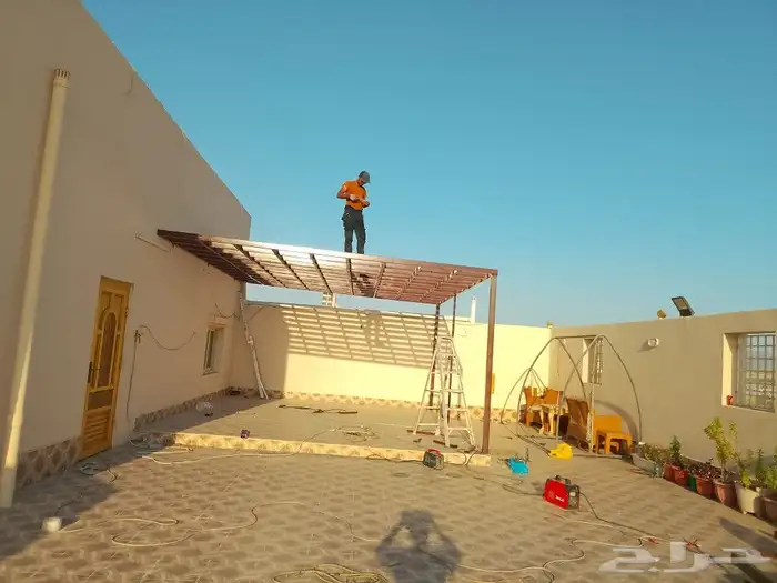 مظلات وسواتر وبرجولات وبنا مجالس الشرقيه 14