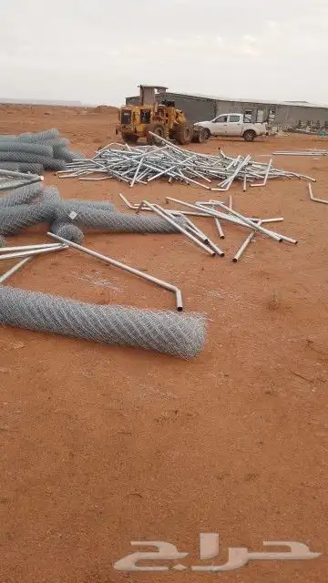 مقاول شبوك المجلفن والعايدي والسياج الامني وزراعة النخل 9