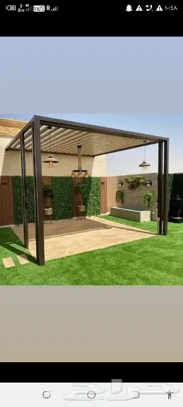 مضلات وسواتر وبرجولات ومستودعات وجميع اعمال الحدادة 7