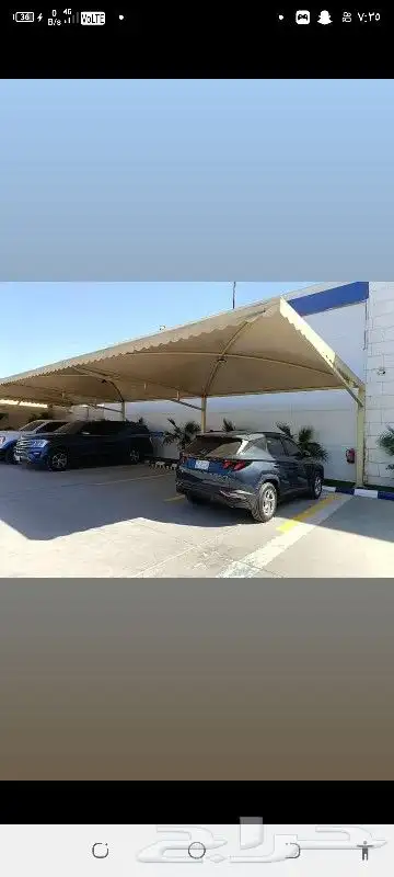 مضلات وسواتر وبرجولات ومستودعات وجميع اعمال الحدادة 9