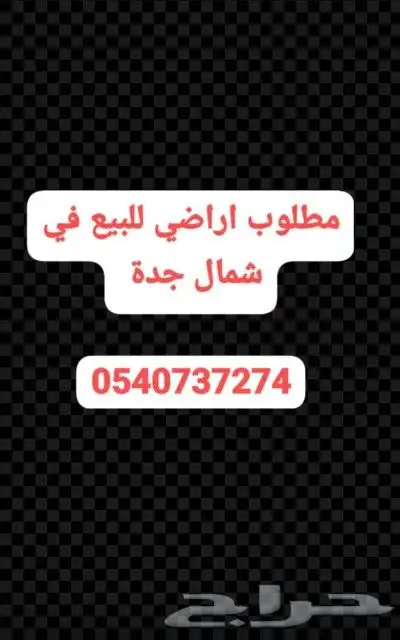 مكتبنا شمال جدة لدينا زباين صاملين نشتري لهم والافراغ فوري 0