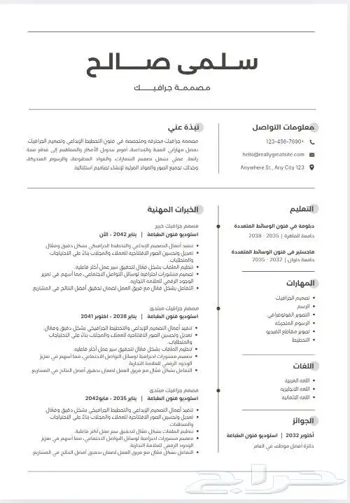 سيرة الذاتيه سيفي CV عرض خاص محدوده لمدة 24 ساعه و ينتهي 2