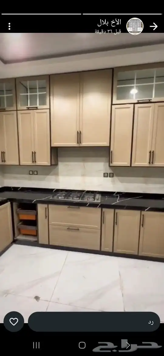 تفصيل مطابخ المنيوم ترميم صيانه تغيير لون تغيير رخام طبيعي و 3