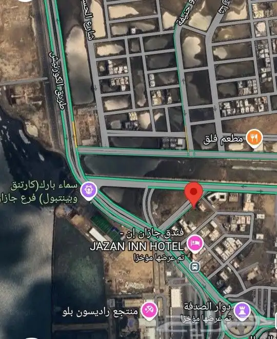 ارض تجارية مطله على شارع الكورنيش 0