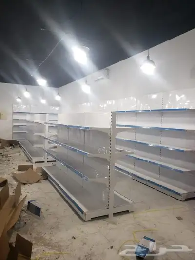 رفوف سوبرات مستودعات تخزين منازل جميع انواع الرفوف 4