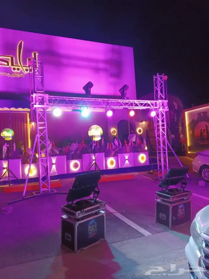 تأجير أجهزة وإظاءات اليوم الوطني 1