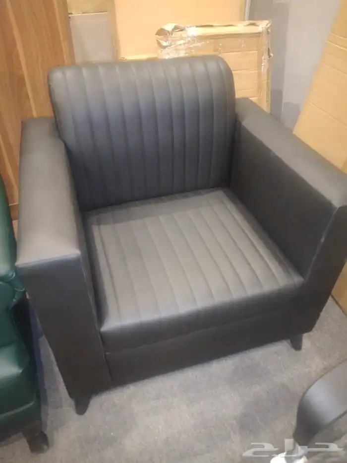 كراسي جلد مكتبي عملي كراسي انتظار كراسي مقاهي صالون 8