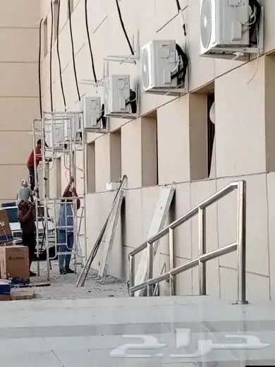 فك وتركيب وغسيل جميع انواع التكيفات المركزي اسبلت شباك 6