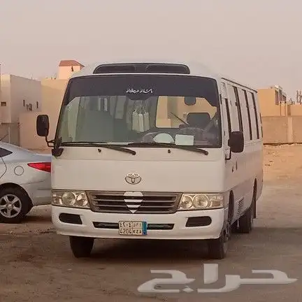 باص كوستر للايجار الشهري والسنوي مع السائق 1