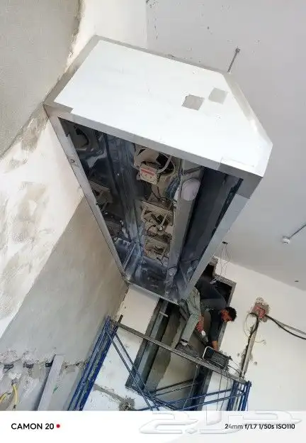 تركيب مروحة عادم مطبخ المطعم 7