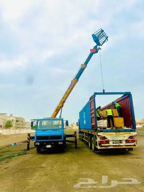 رافعة ونش كرينات باسكت صندوق للايجار جدة داخلي 2