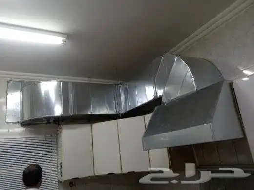 تركيب مروحة عادم مطبخ المطعم 5