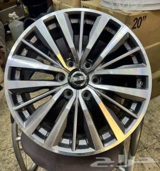 جنوط نيسان باترول موديل 2020 - 2021 مقاس 20 اصلي وكاله 0