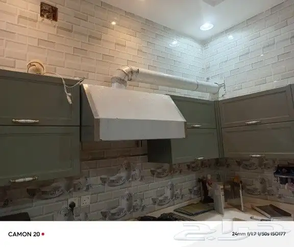 تركيب مروحة عادم مطبخ المطعم 0