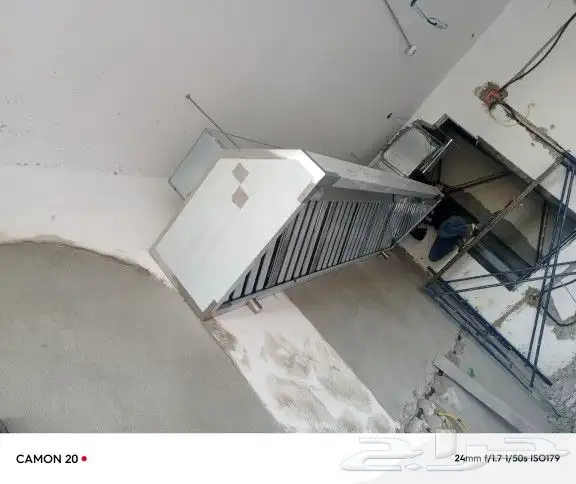 تركيب مروحة عادم مطبخ المطعم 8