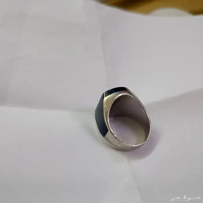 خاتم فضه للبيع 1