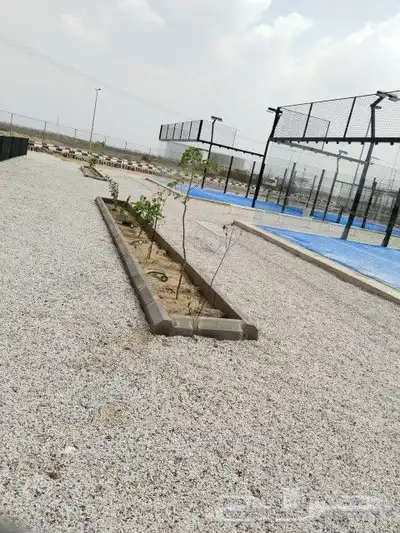 بحص ابيض ثلجي ناعم زينه للحدائق والبيوت والمقاهي والااستراحا 5