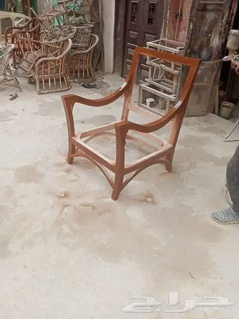 كنب الخشب زان احمر روماني 4