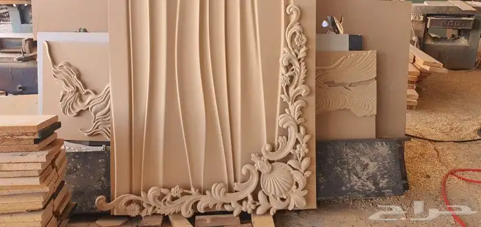 حفر ونحت اخشاب 2d 3d لوحات جدارية وديكورات داخلية 0