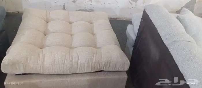 كنب جديد جاهز حرف ال و7نفر بأسعار مناسبة شامل التوصيل 12