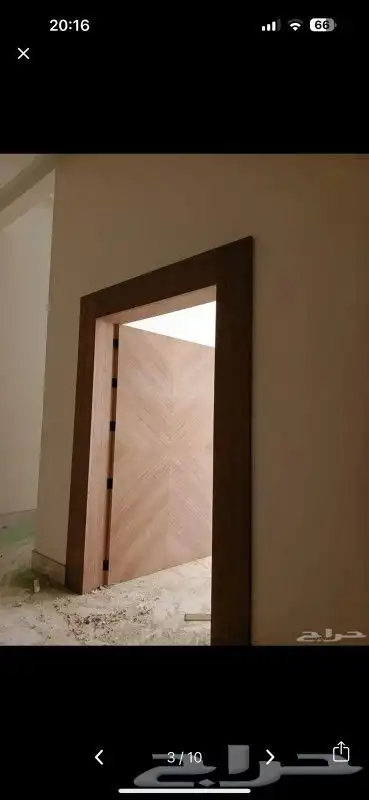 ابواب خشب جديد و باب PVC 3