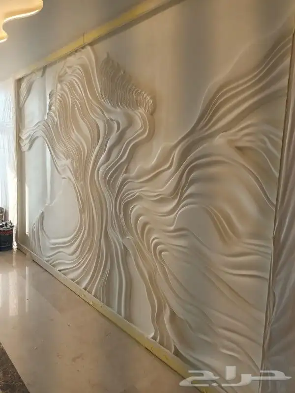 حفر ونحت اخشاب 2d 3d لوحات جدارية وديكورات داخلية 2