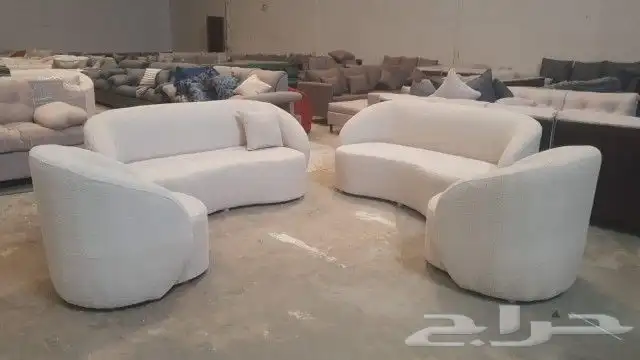 كنب جديد جاهز حرف ال و7نفر بأسعار مناسبة شامل التوصيل 5