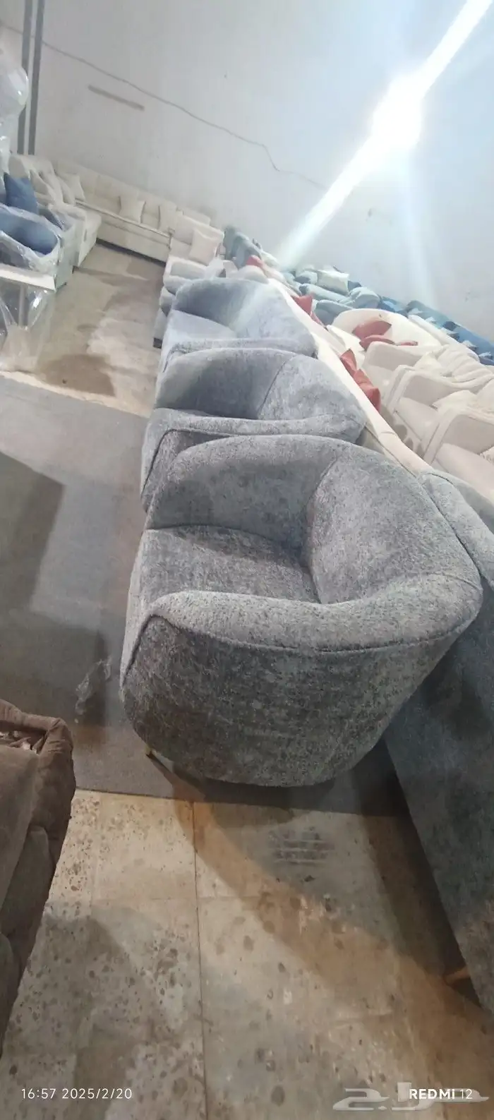 كنب جديد جاهز حرف ال و7نفر بأسعار مناسبة شامل التوصيل 14