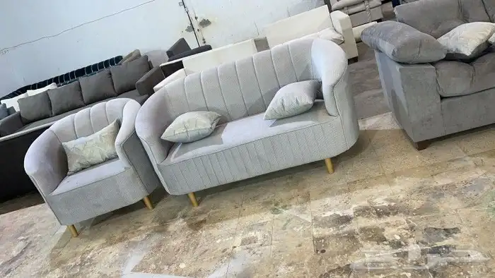 كنب جديد جاهز حرف ال و7نفر بأسعار مناسبة شامل التوصيل 29