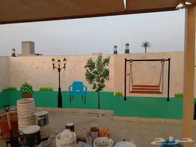 رسومات جدارية 6