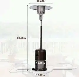 دفايه غازخارجية للحدائق والمطاعم 5