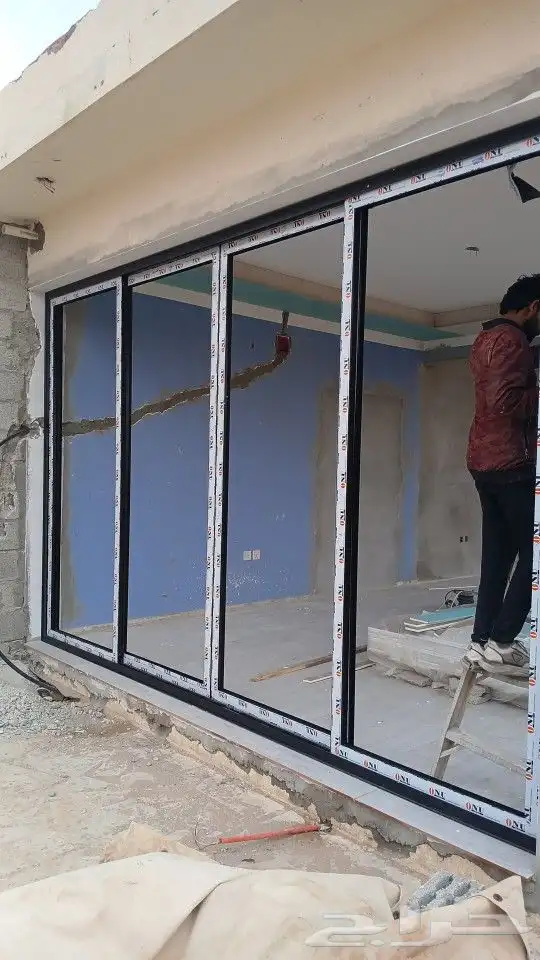 نوافذ شتر درايش ابواب زحاج توريدوتركيب 5