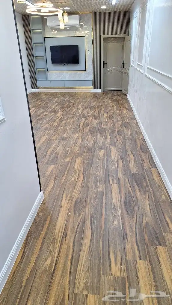 أعمال الباركيه مع خلفيات ديكوريه 3