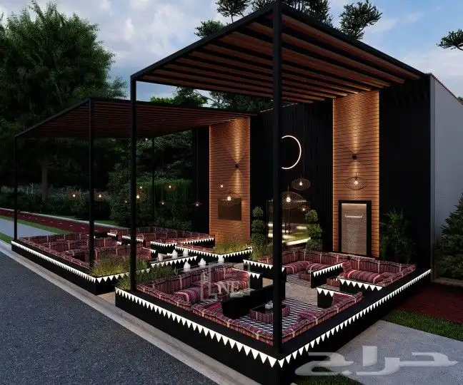 تصميم مطعم بطراز خليجي فاخر بسعر ممتاز 1