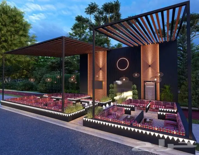 تصميم مطعم بطراز خليجي فاخر بسعر ممتاز 0