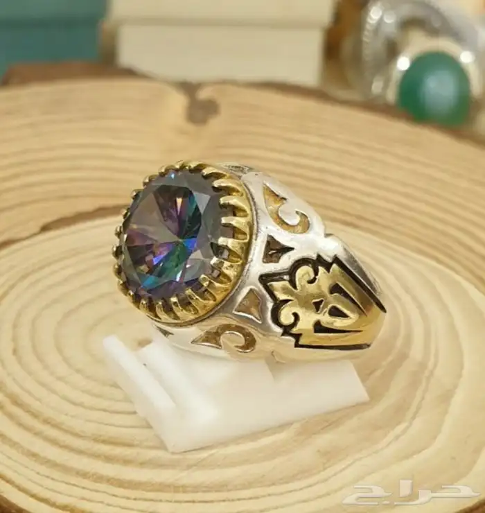 خاتم رينبو توباز فاااخر 1