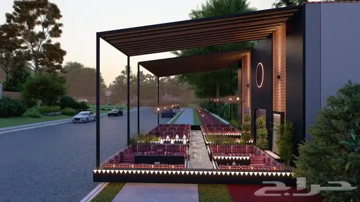 تصميم مطعم بطراز خليجي فاخر بسعر ممتاز 5